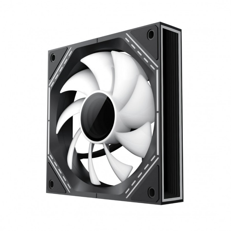 Gamemax Комплект вентилатори Fan Pack 3-in-1 3x120mm - FN12A-S3I Black, Daisy-Chain, Addressable RGB, GM-14050101541