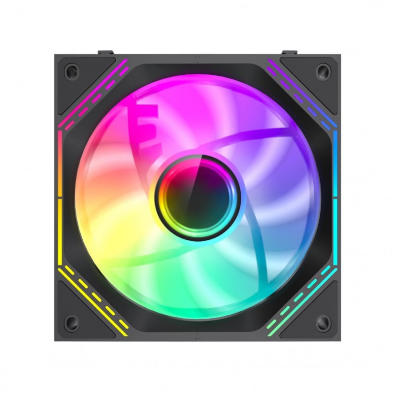 Gamemax Комплект вентилатори Fan Pack 3-in-1 3x120mm - FN12A-S3I Black, Daisy-Chain, Addressable RGB, GM-14050101541