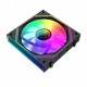 Gamemax Комплект вентилатори Fan Pack 3-in-1 3x120mm - FN12A-S3I Black, Daisy-Chain, Addressable RGB, GM-14050101541