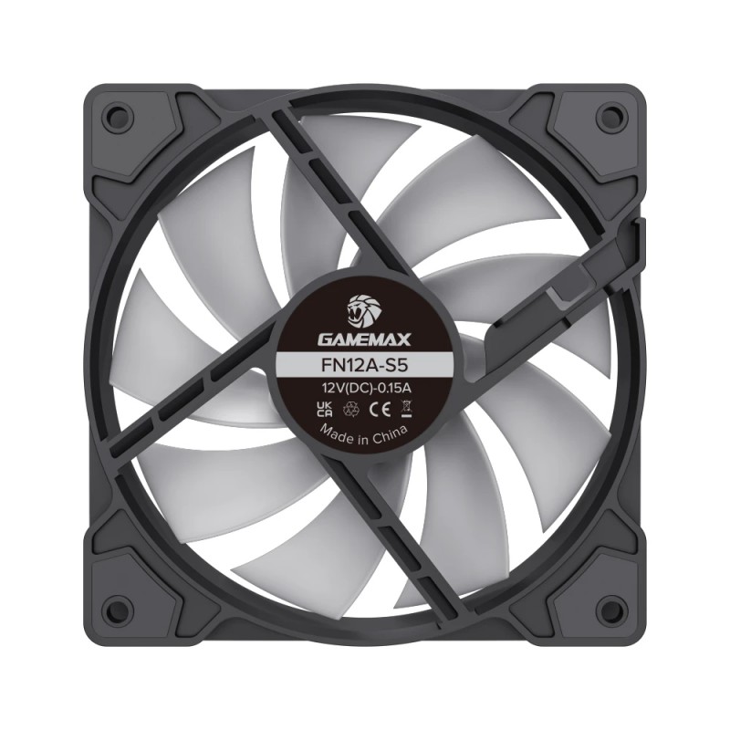 Gamemax вентилатор Fan 120mm - FN12A-S5 - Addressable RGB