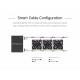 Geometric Future Комплект вентилатори Fan Pack 3-in-1 140 mm, Reversed - Squama 2503RB-14 Black, GEO-2503RB-14