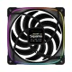 Geometric Future Комплект вентилатори Fan Pack 3-in-1 140 mm, Reversed - Squama 2503RB-14 Black, GEO-2503RB-14