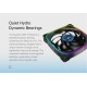 Geometric Future Комплект вентилатори Fan Pack 3-in-1 140 mm - Squama 2503B-14 Black, GEO-2503B-14-PACK