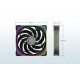 Geometric Future Комплект вентилатори Fan Pack 3-in-1 140 mm - Squama 2503B-14 Black, GEO-2503B-14-PACK