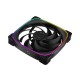 Geometric Future Комплект вентилатори Fan Pack 3-in-1 140 mm - Squama 2503B-14 Black, GEO-2503B-14-PACK