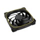 Geometric Future Комплект вентилатори Fan Pack 3-in-1 140 mm - Squama 2503B-14 Black, GEO-2503B-14-PACK