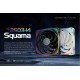 Geometric Future Комплект вентилатори Fan Pack 3-in-1 140 mm - Squama 2503B-14 Black, GEO-2503B-14-PACK