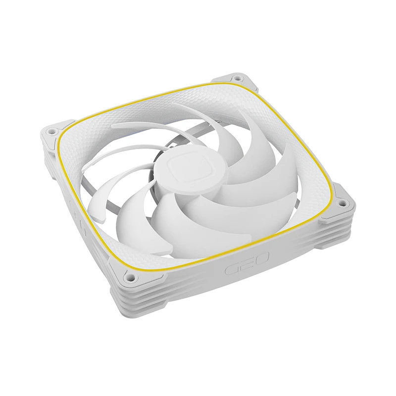 Geometric Future Комплект вентилатори Fan Pack 3-in-1 140 mm - Squama 2503W-14 White, GEO-2503W-14-PACK
