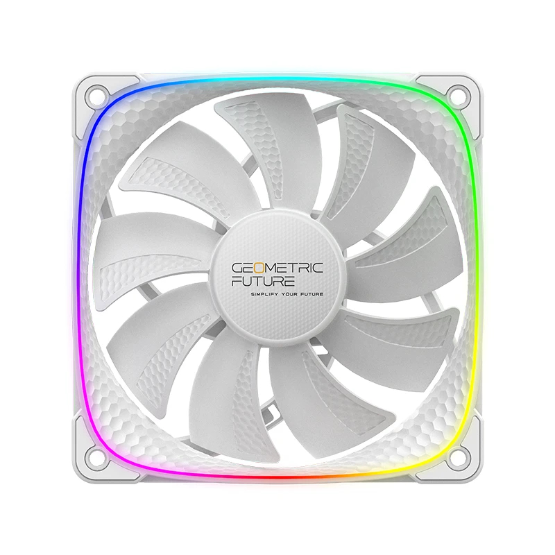 Geometric Future вентилатор Squama 2503R, REVERSE Fan, 120mm, ARGB, White, 1F2503R112011