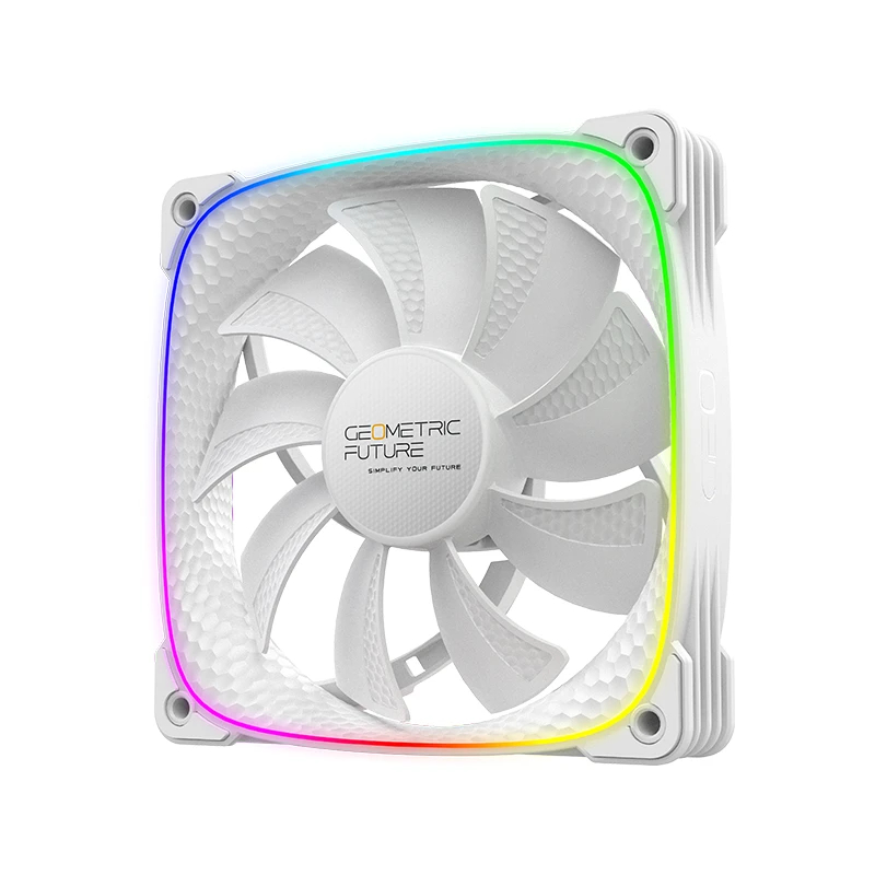 Geometric Future вентилатор Squama 2503R, REVERSE Fan, 120mm, ARGB, White, 1F2503R112011