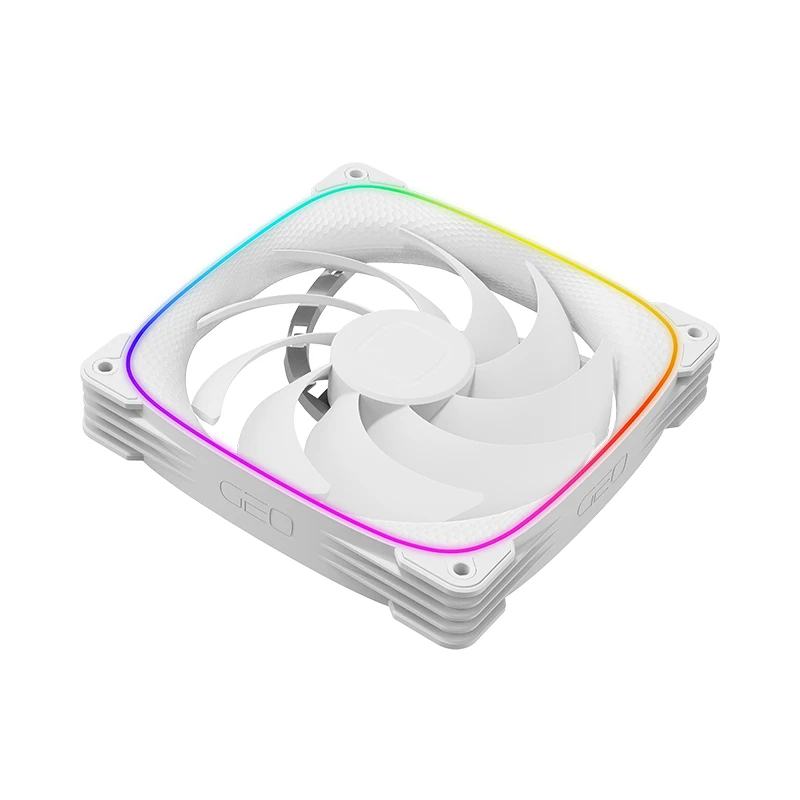 Geometric Future вентилатор Squama 2503W-14, 140mm, ARGB, White, GEO-2503W-14