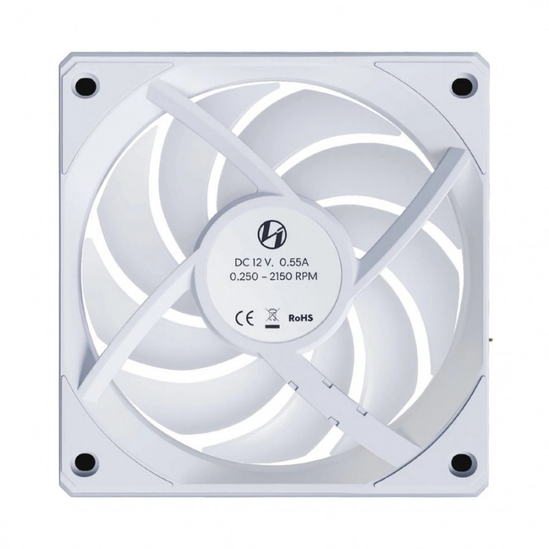 Lian Li вентилатор Fan 120mm - UNI FAN CL Wireless Reverse - White