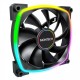 Montech вентилатор AX140 PWM, Fan 140mm, ARGB, Black, MONTECH-AX140-PWM-BK