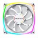 Montech вентилатор RX140 PWM, REVERSE Fan, 140mm, ARGB, White, MONTECH-RX140-PWM-WH
