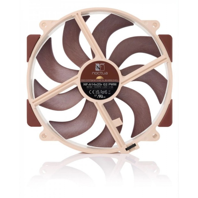 Noctua вентилатор Fan 140mm - NF-A14x25r G2 PWM, NF-A14x25r-G2-PWM