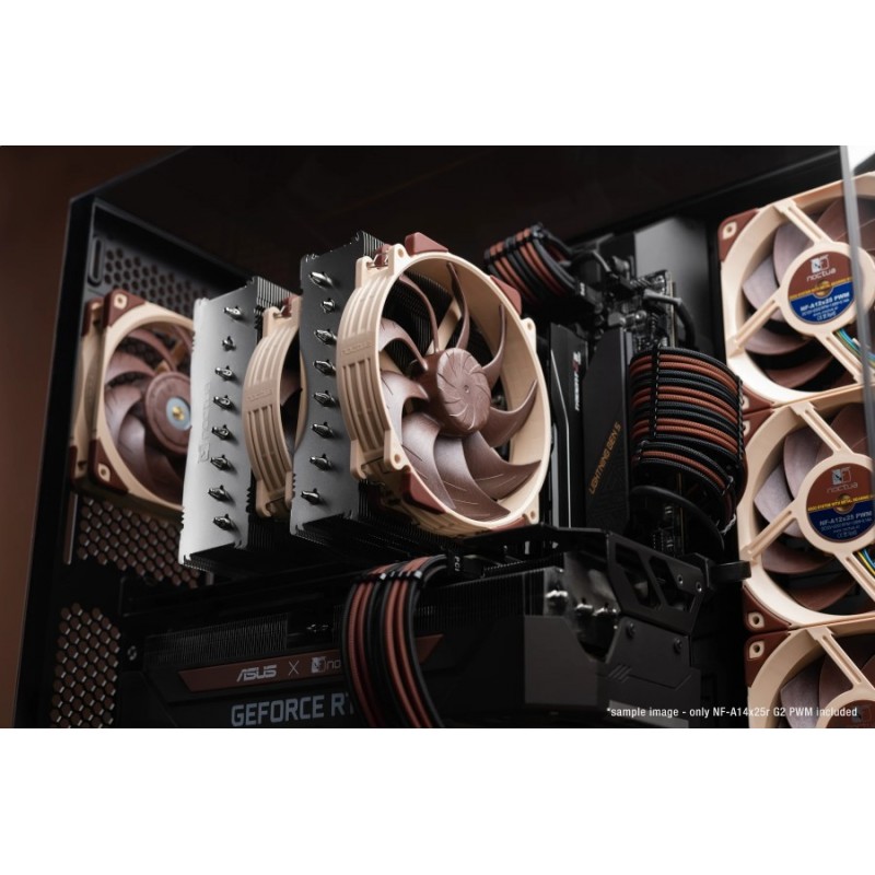 Noctua вентилатор Fan 140mm - NF-A14x25r G2 PWM, NF-A14x25r-G2-PWM