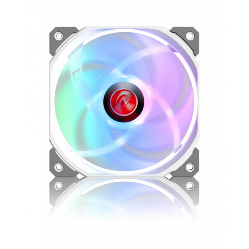 Raijintek комплект вентилатори Fan Pack 2-in-1 2x120mm - AGERAS 12 WHITE ARGB-2, 0R40B00260