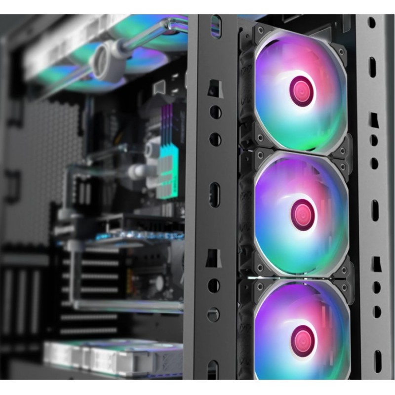 Raijintek светещ вентилатор Fan 120mm - AGERAS 12 WHITE ARGB-1, 0R40B00259