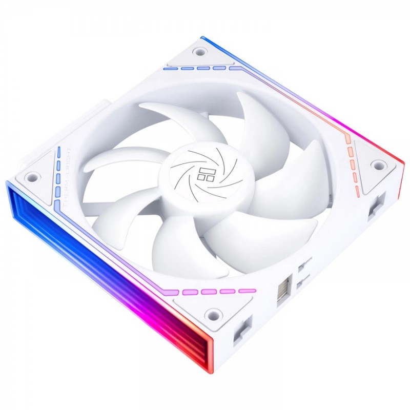 Thermalright Комплект вентилатори Fan Pack 3-in-1 3x120mm - TL-M12QW x 3 - White, Infinity Mirror, Daisy-Chain, A-RGB