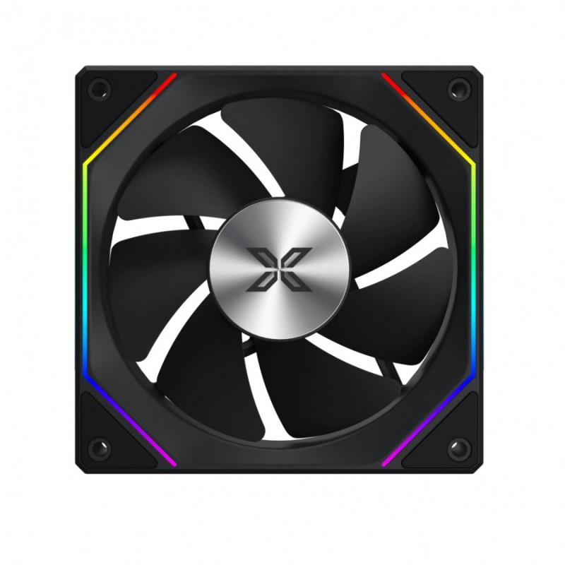 Xigmatek Комплект вентилатори Fan Pack 3-in-1 3x120mm - Infinity G22A - Infinity Mirror, A-RGB