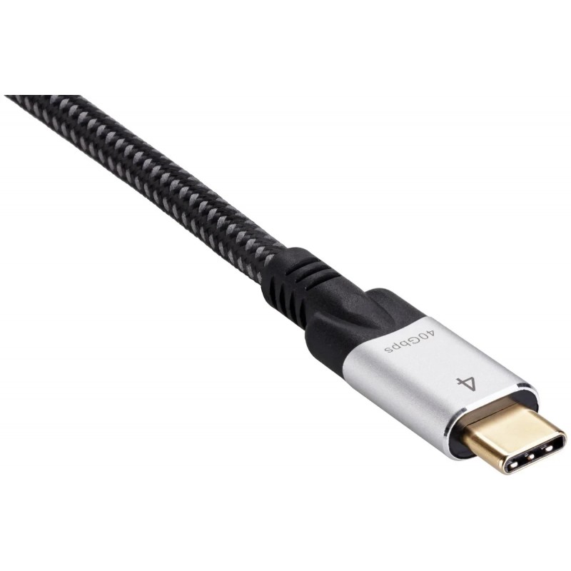 VCom кабел USB4.0 USB-C/USB-C 40Gbps, 240W - CU560-1.2m, CU560-1.2m