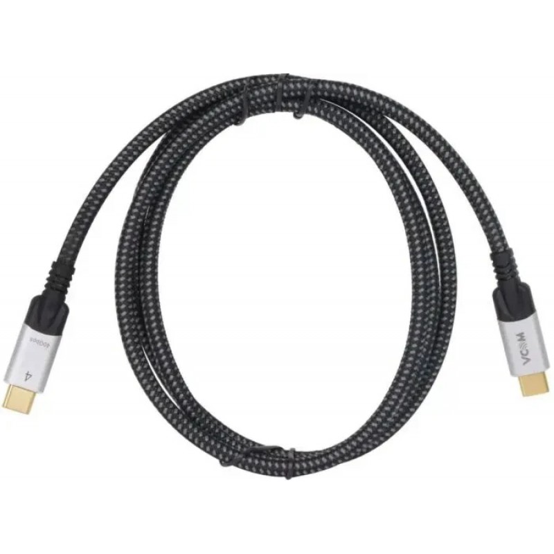 VCom кабел USB4.0 USB-C/USB-C 40Gbps, 240W - CU560-1.2m, CU560-1.2m