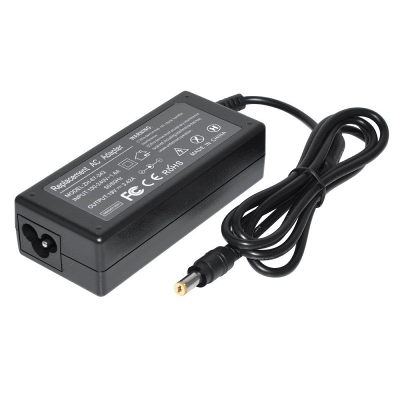 Makki зарядно за лаптоп заместител Laptop Adapter ACER 19V 3.42A 65W 5.5x1.7mm - MAKKI-NA-AC-01-MAKKI-NA-AC-01