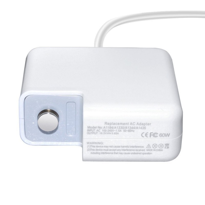 Makki зарядно за лаптоп заместител Laptop Adapter Apple - 16.5V 3.65A 60W L tip G1 MagSafe - MAKKI-NA-AP-31-MAKKI-NA-AP-31