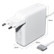 Makki зарядно за лаптоп заместител Laptop Adapter Apple - 20V 4.25A 85W T tip G2 MagSafe2 - MAKKI-NA-AP-35-MAKKI-NA-AP-35