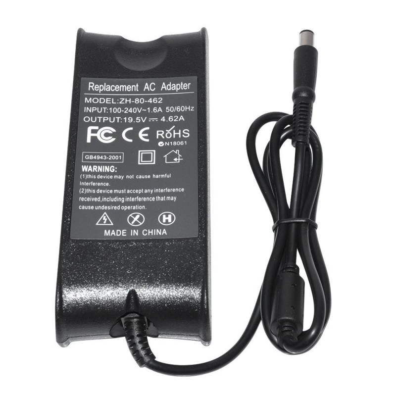 Makki зарядно за лаптоп заместител Laptop Adapter DELL 19.5V 4.62A 90W 7.4x5.0mm - MAKKI-NA-DE-12-MAKKI-NA-DE-12