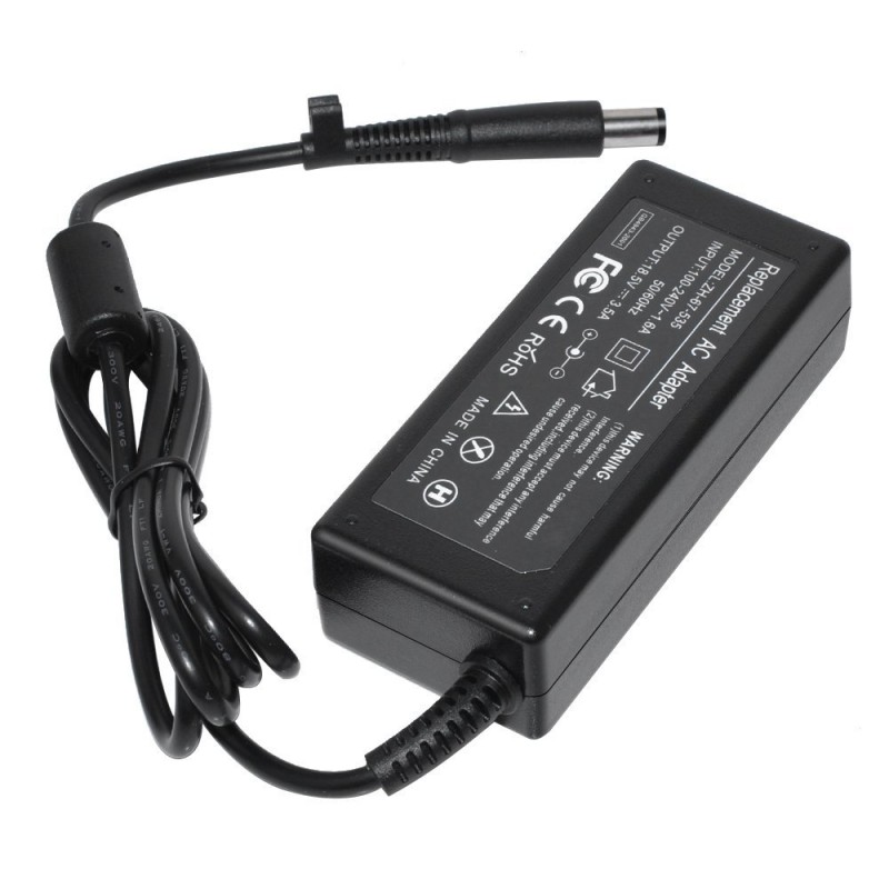 Makki зарядно за лаптоп заместител Laptop Adapter HP 18.5V 3.5A 65W 7.4x5.0mm - MAKKI-NA-H-10-MAKKI-NA-H-10