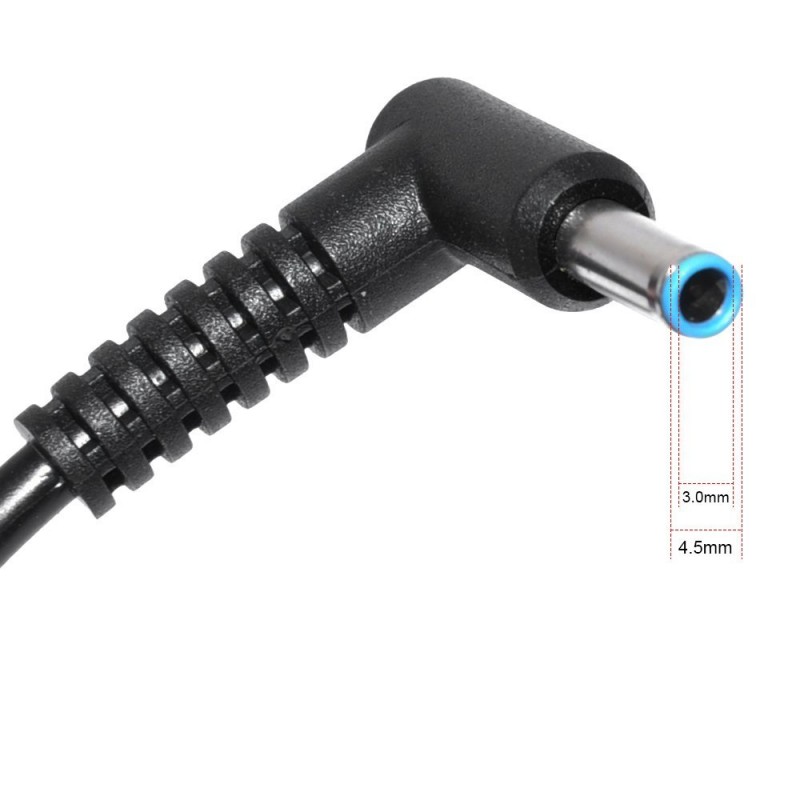 Makki зарядно за лаптоп заместител Laptop Adapter HP 19.5V 3.33A 65W 4.5x3.0mm blue - MAKKI-NA-H-09-MAKKI-NA-H-09
