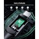 Acefast Кабел USB-C to USB-C Cable 100W 1.2m with LED display - C7-03 - Black, ACEFAST-C7-03-BK