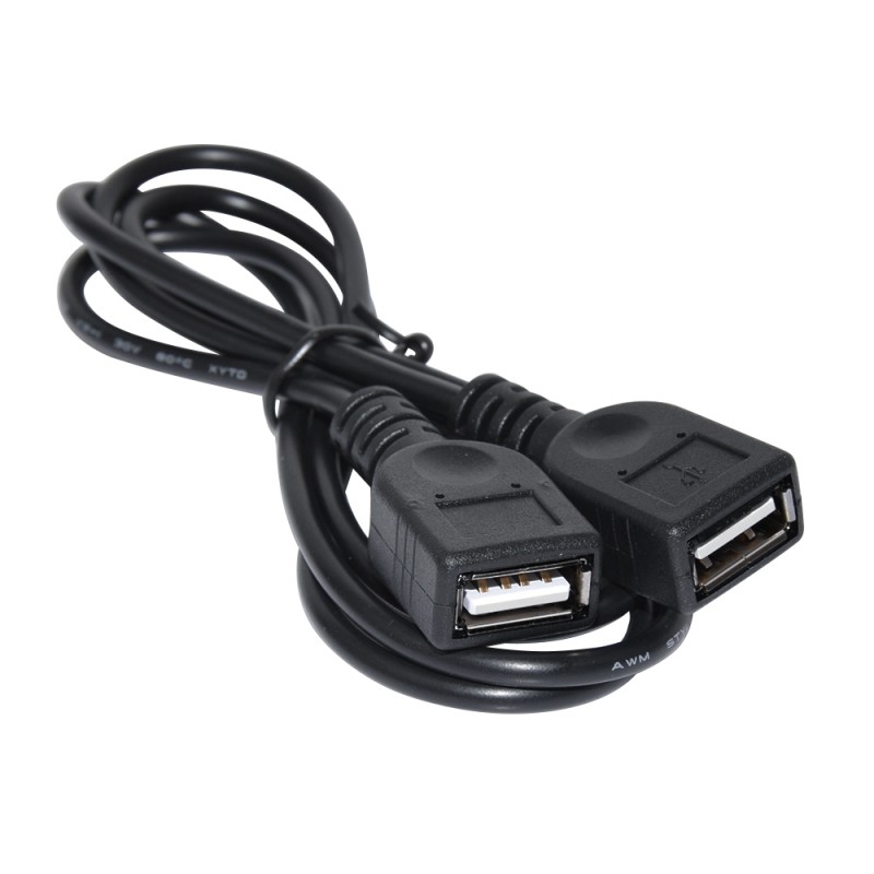 Makki кабел USB 2.0 AF/AF 1m - MAKKI-CABLE-USB2-AFAF-1m-MAKKI-CABLE-USB2-AFAF-1m