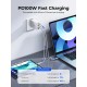 Orico кабел Cable USB C-to-C PD 100W Charging 1.0m Black - CDX-100CC-BK, CDX-100CC-BK-BP
