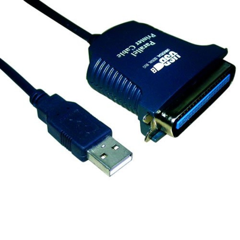 VCom Кабел USB to Printer LPT - CU806-1.2m-CU806-1.2m