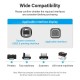 Vention Кабел USB 2.0 A Male to B Male, Black 1m - COQBF, COQBF