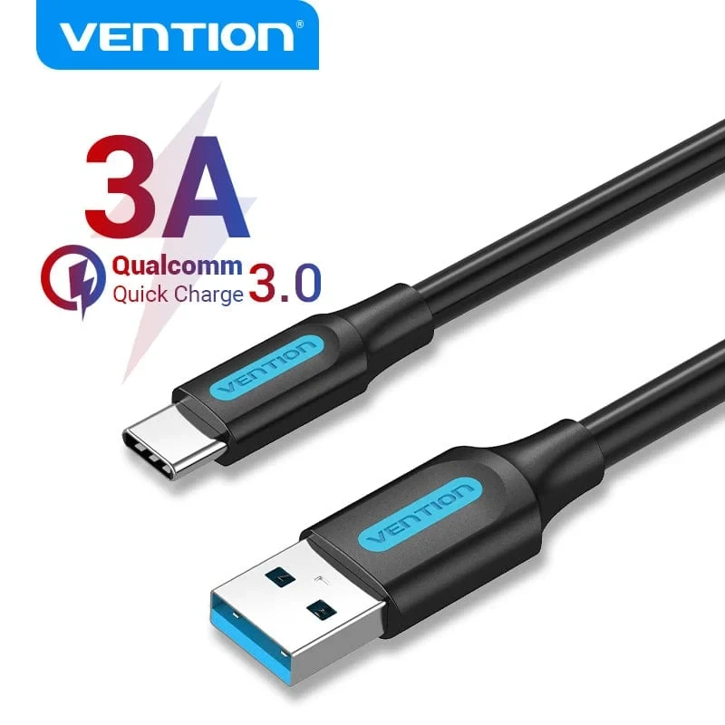 Vention Кабел USB3.0 A M / USB-C M 0.5m - COZBD