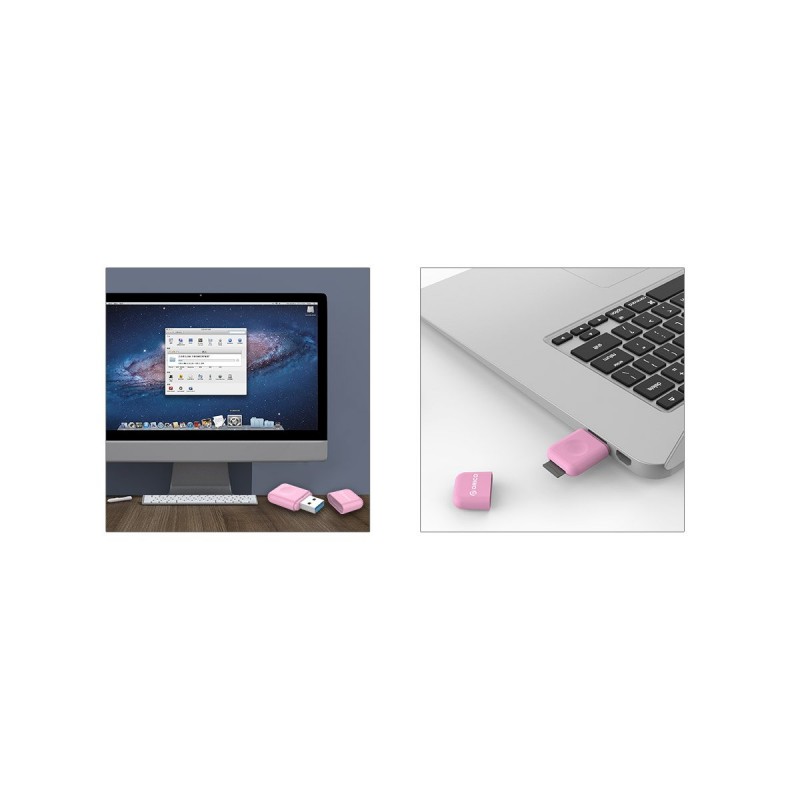 Orico четец на карти Card Reader USB3.0 Gray - CRS12-GY, CRS12-GY