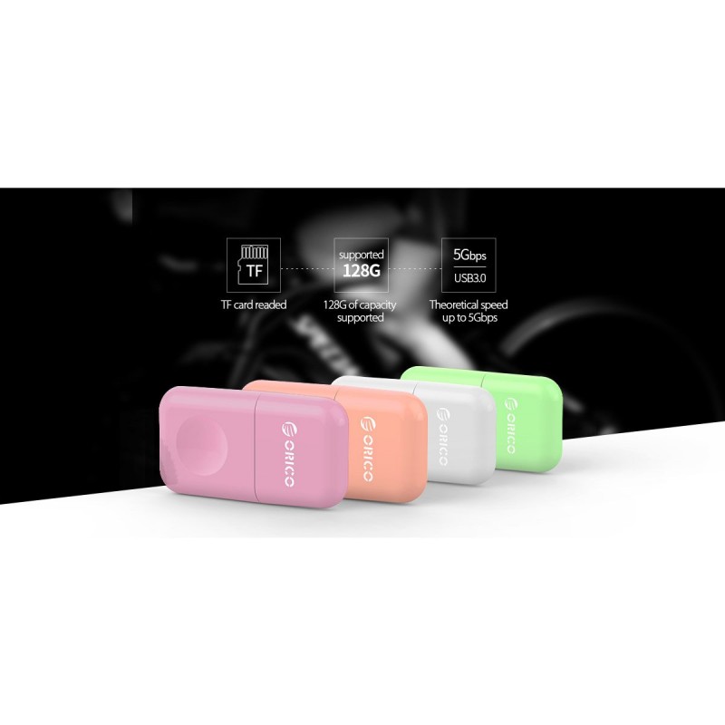 Orico четец на карти Card Reader USB3.0 Gray - CRS12-GY, CRS12-GY