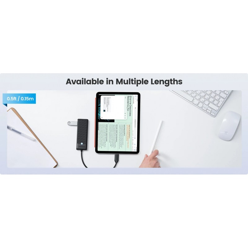 Orico хъб USB3.0 HUB White - 3 x USB3.0, SD, TF - PAPW3AT-U3-015-WH, PAPW3AT-U3-015-WH-EP