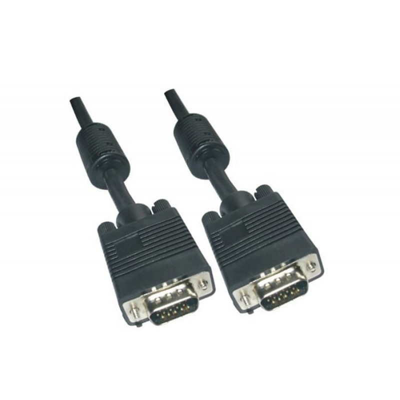 VCom Кабел за монитор VGA HD15 M / M - CG341D-15m-CG341D-15m