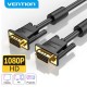 Vention Кабел за монитор VGA HD15 M / M 1.0m Gold Plated, 2 Ferrites - DAEBF, DAEBF