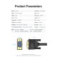 Vention Кабел за монитор VGA HD15 M / M 1.0m Gold Plated, 2 Ferrites - DAEBF, DAEBF