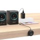 Orico блутут за кола за разговори и музика Car Bluetooth 4.1 audio receiver USB, 3.5mm jack - BCR02-BK-BCR02-BK