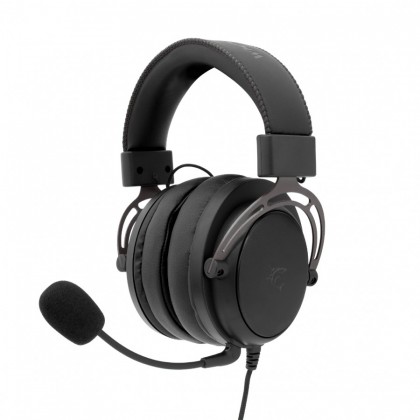 White Shark геймърски слушалки Gaming Headphones GORILLA BLACK/GREY - 53mm, Stereo 2.0