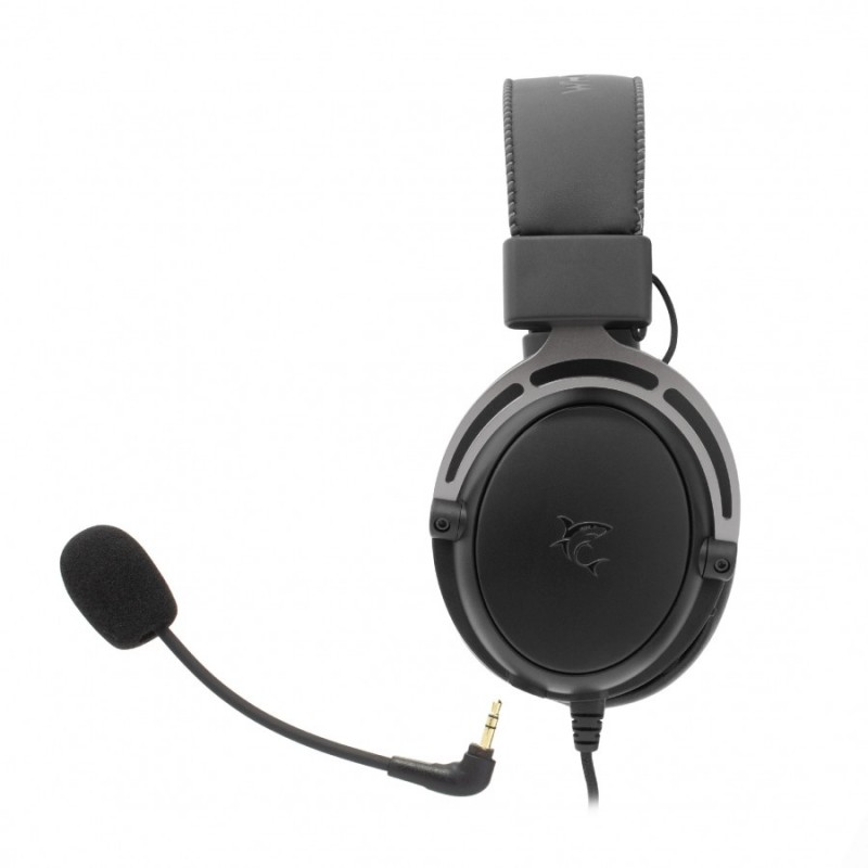 White Shark геймърски слушалки Gaming Headphones GORILLA BLACK/GREY - 53mm, Stereo 2.0