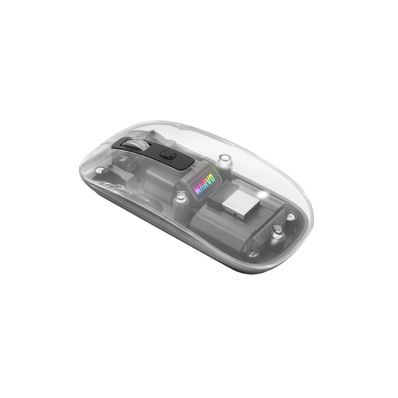 Marvo безжична мишка Wireless Mouse M810W Black - 1600dpi, 2.4G, Bluetooth, MARVO-M810W-BK