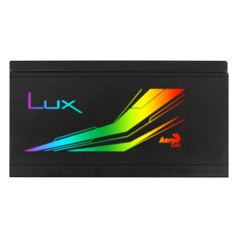 AeroCool захранване PSU LUX RGB 550W -  Bronze, RGB Addressable - ACPB-LX55AEC.11-ACPB-LX55AEC.11