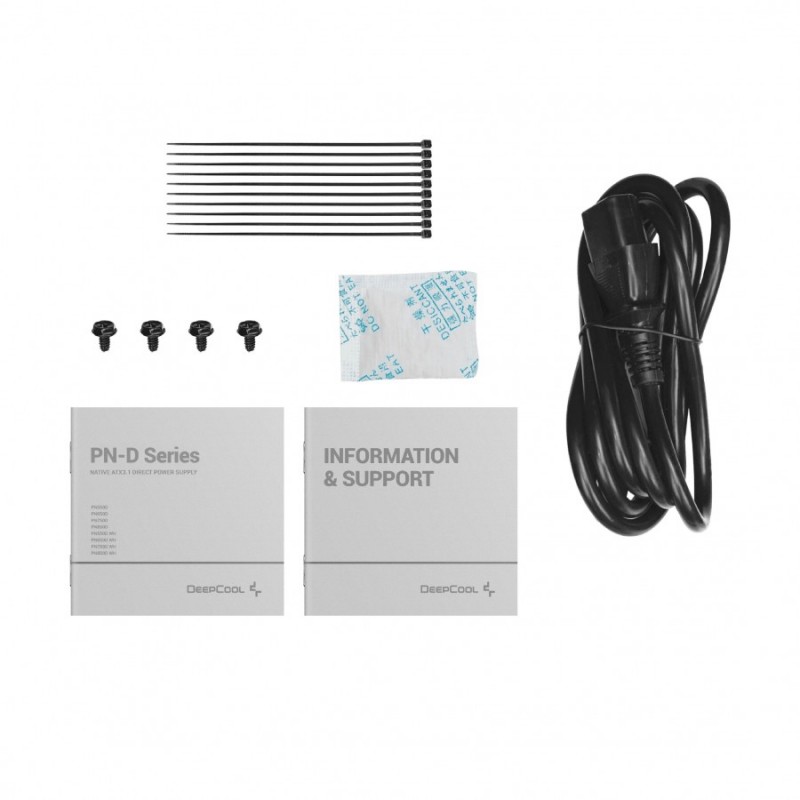 DeepCool захранване PSU ATX 3.1 750W Gold - PN750D, R-PN750D-FC0B-EU